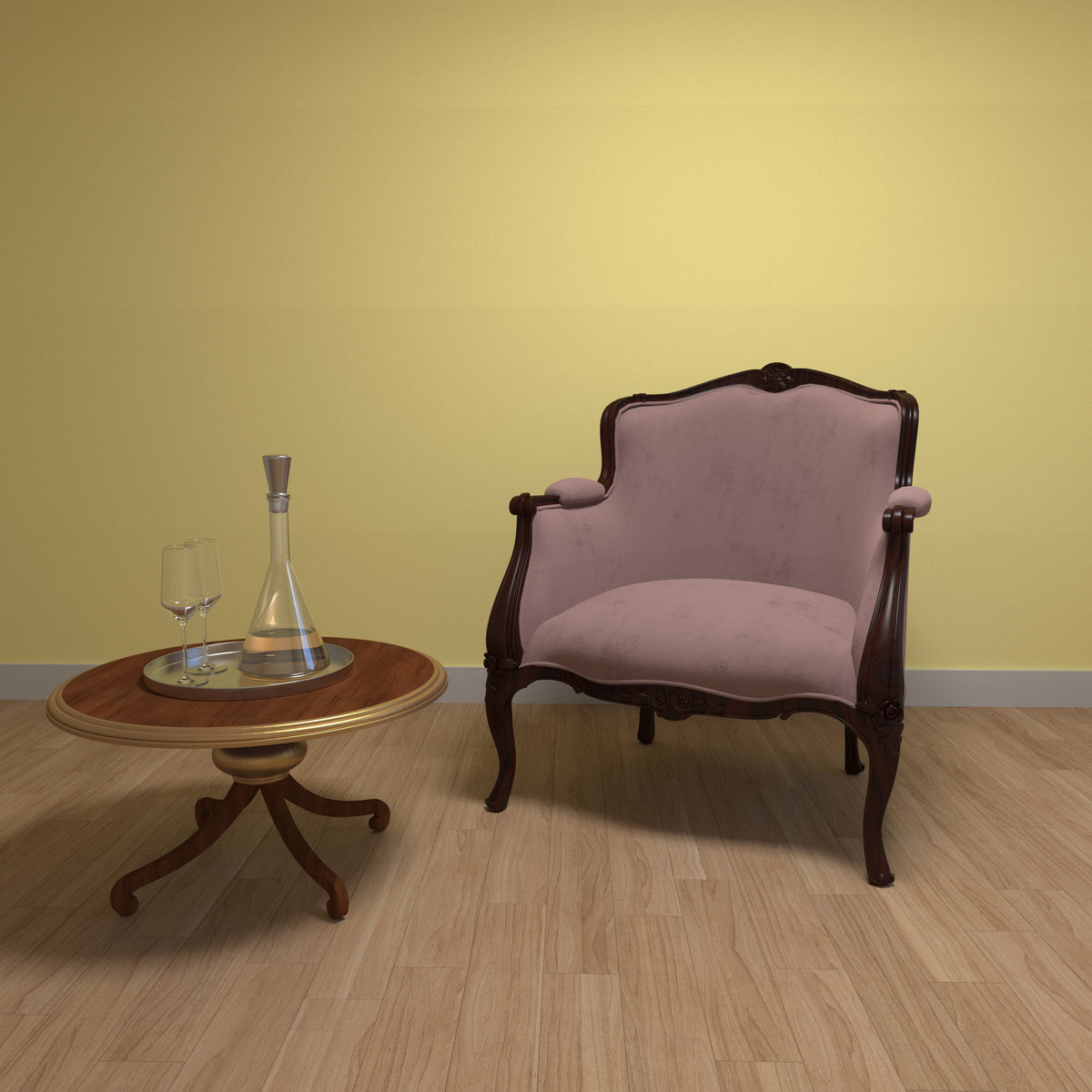 Faye Colonial Armchair — view 1