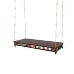 Delphine Solid Wood Hanging Swing — view 3