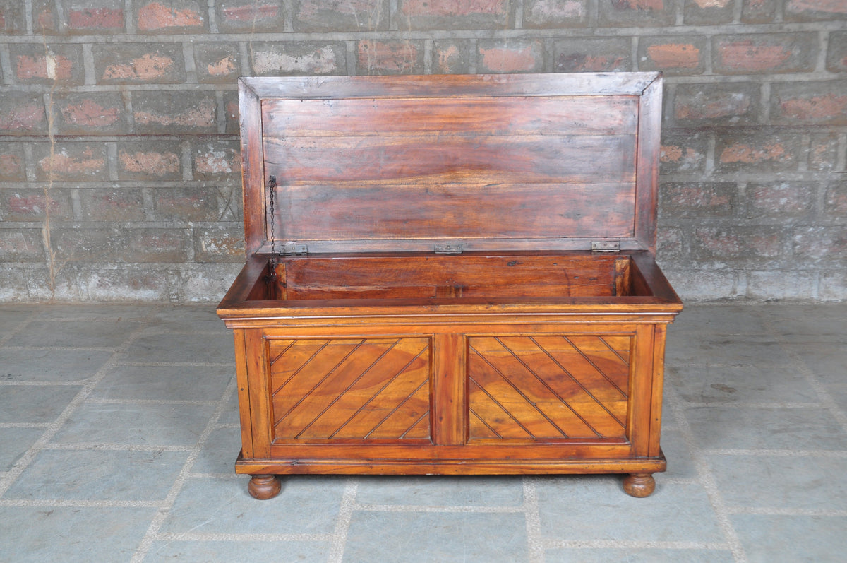 Briar Solid Wood Storage Box — view 1