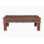 Gaia Carved Coffee Table — view 2