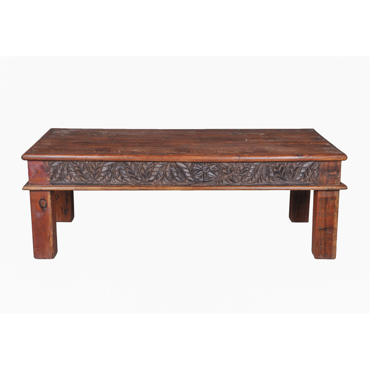 Gaia Carved Coffee Table — view 2