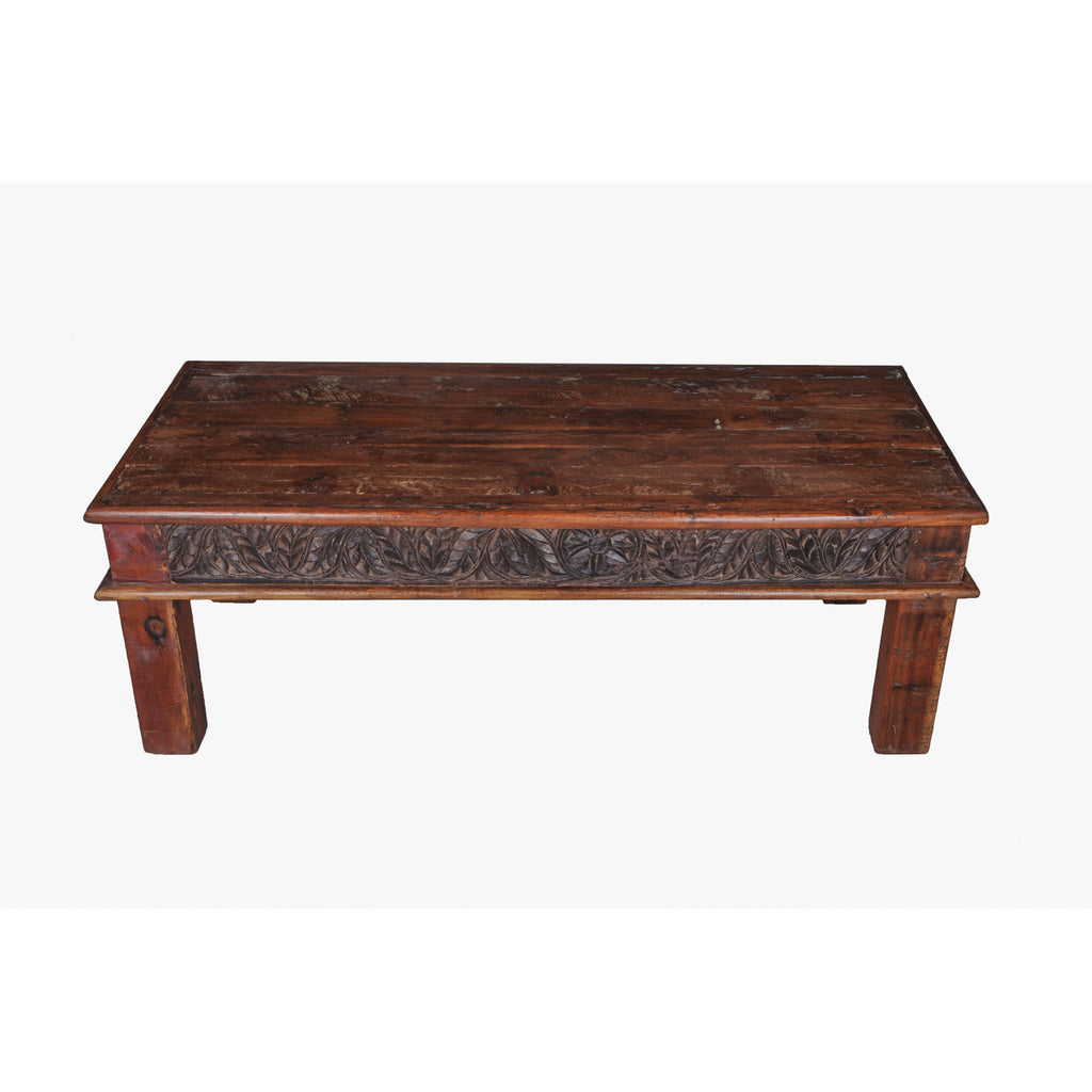 Gaia Carved Coffee Table — view 3