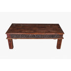 Gaia Carved Coffee Table — view 3