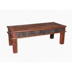 Gaia Carved Coffee Table — view 4