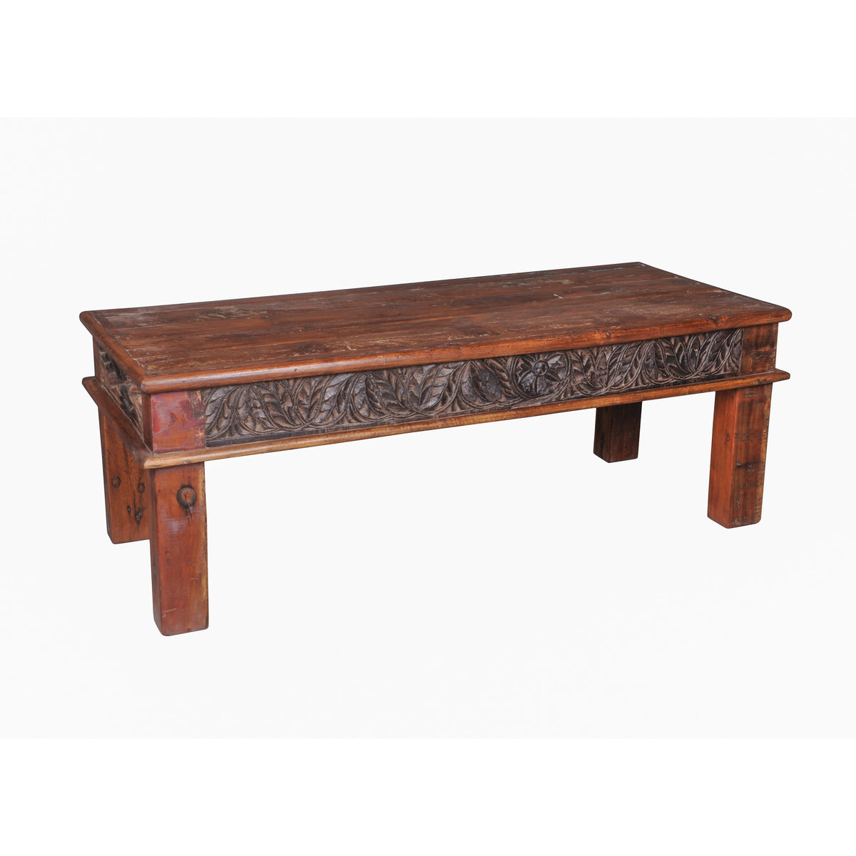 Gaia Carved Coffee Table — view 4