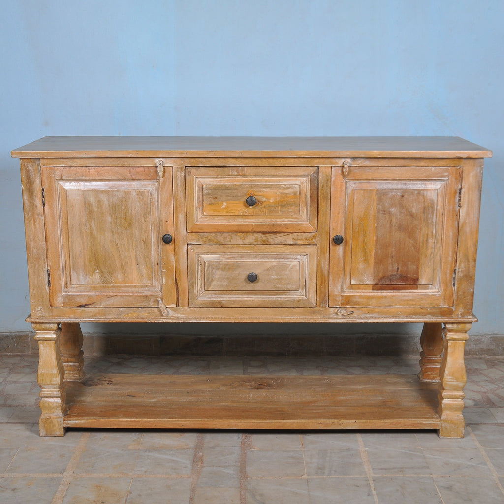 Freya Solid Wood Storage Cabinet — view 1