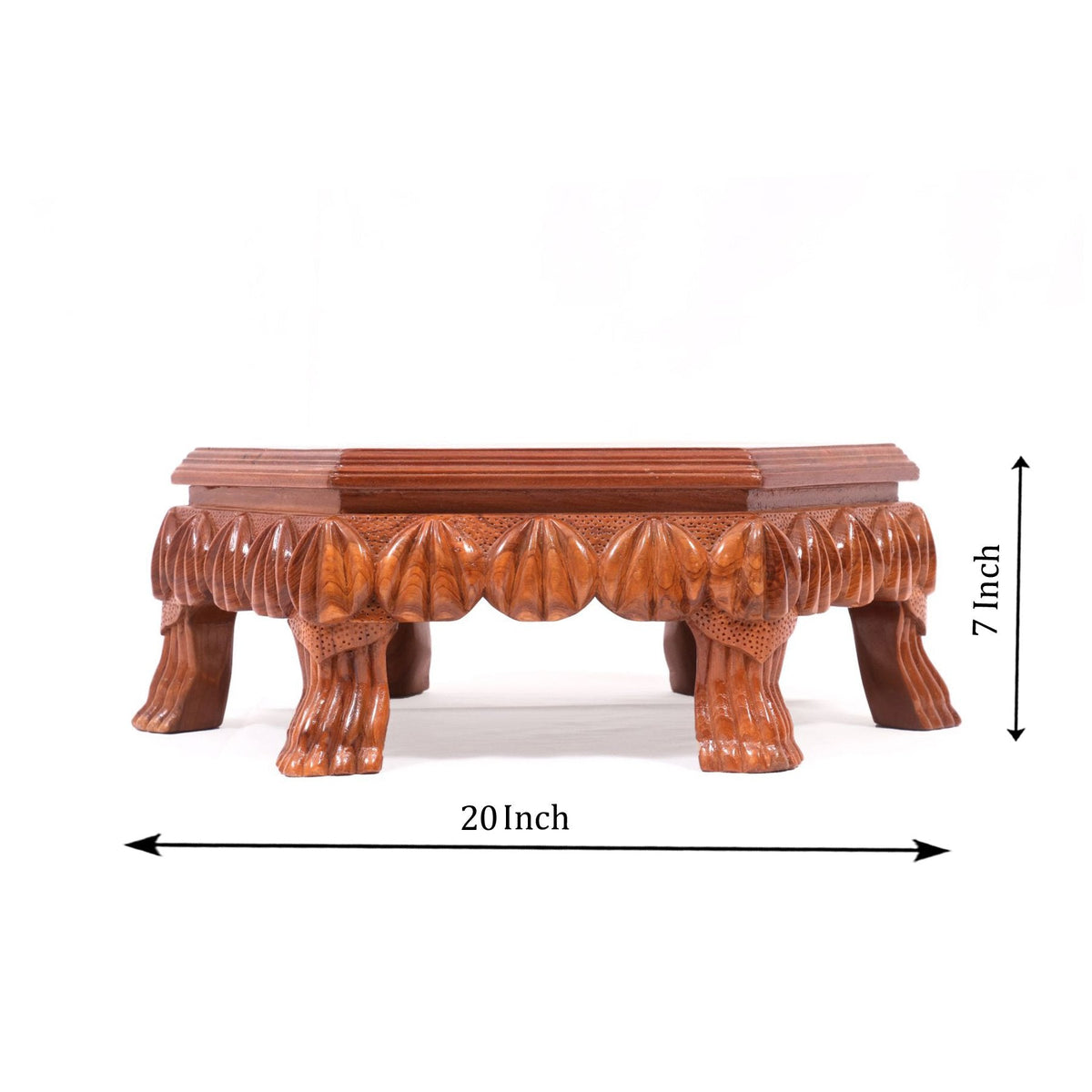 Maren Hexagonal Bajot Table — view 3