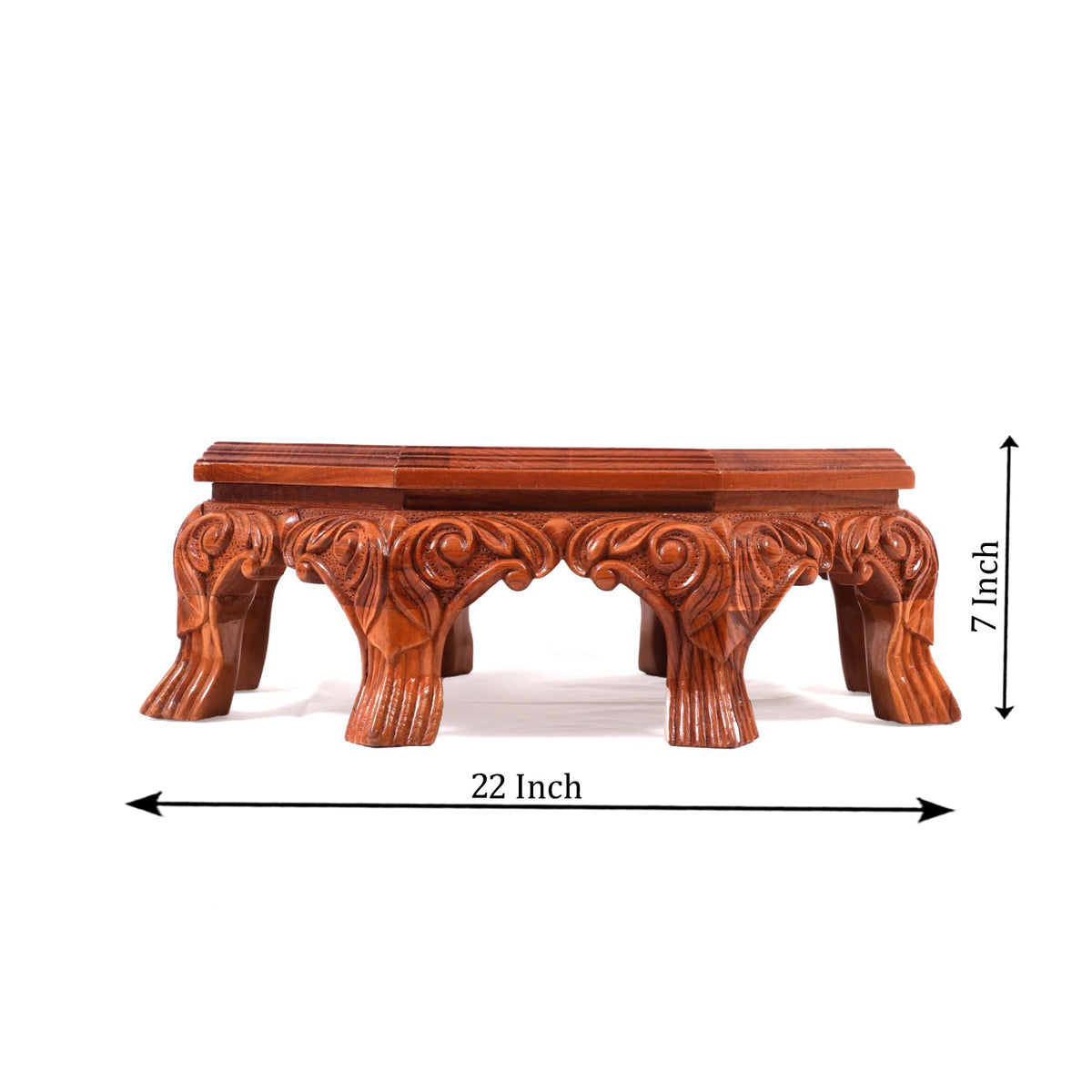 Olena Octagonal Bajot Table — view 3