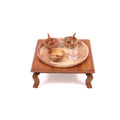 Aurora Solid Wood Bajot Table — view 1