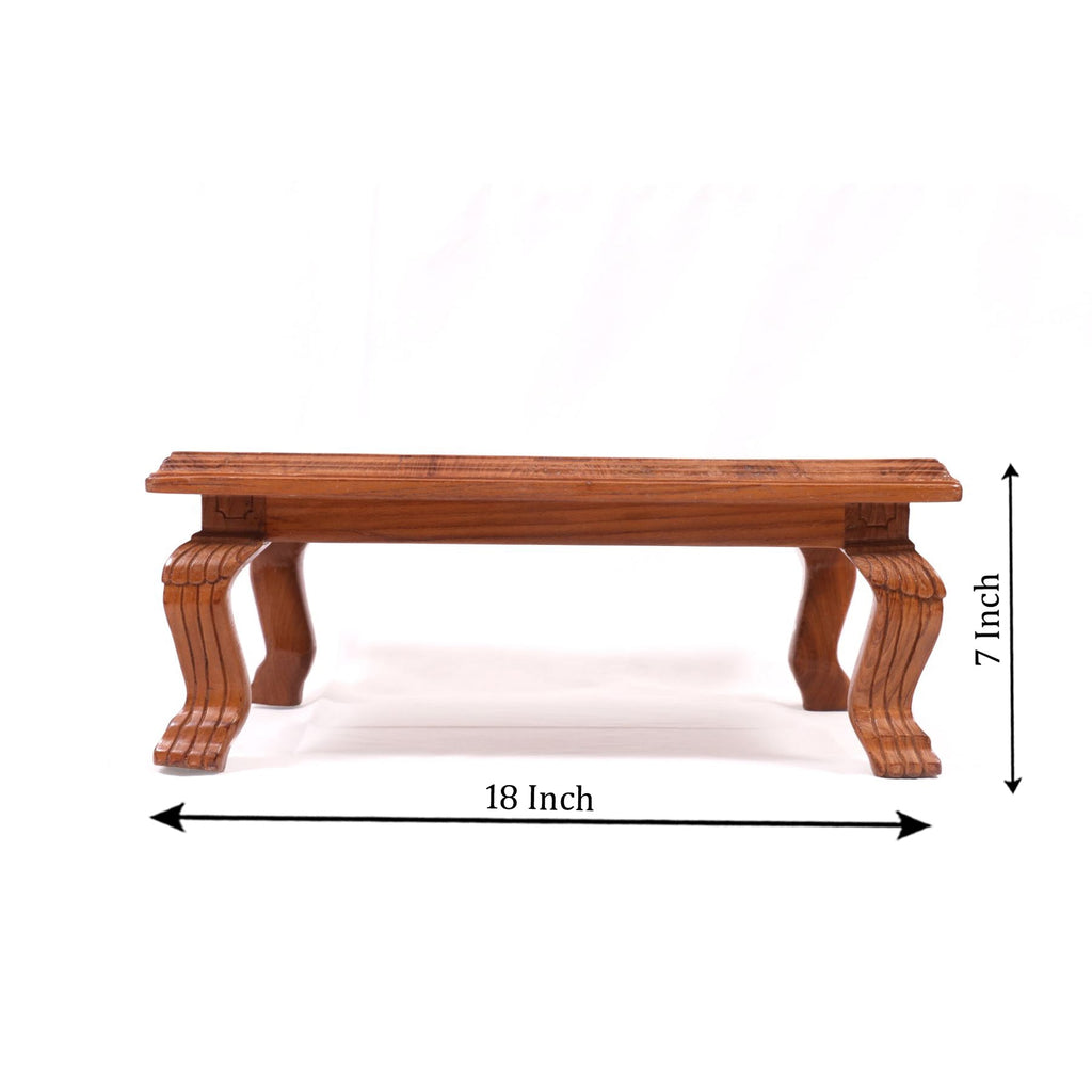 Aurora Solid Wood Bajot Table — view 3