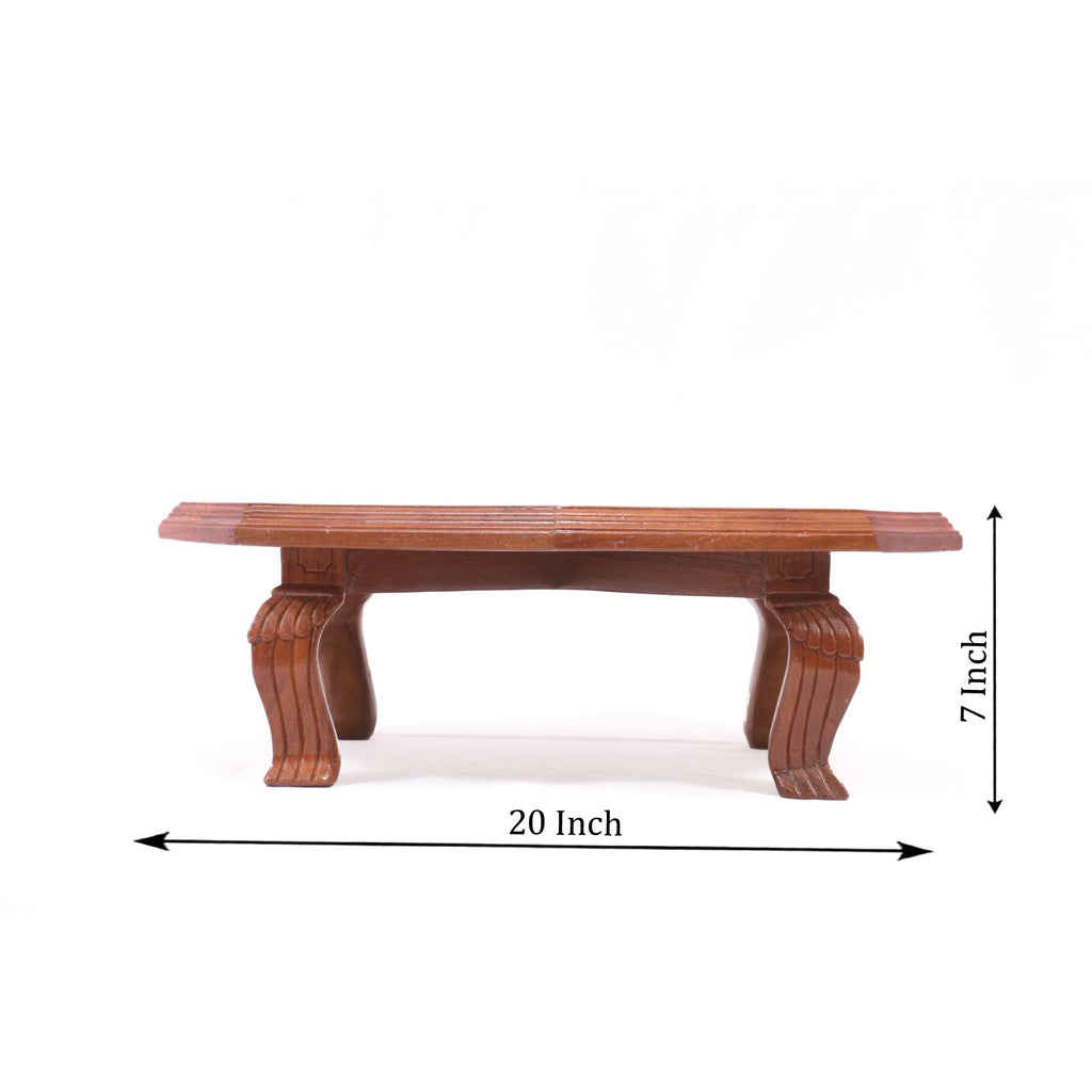 Athena Solid Wood Bajot Table — view 3