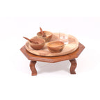Athena Solid Wood Bajot Table — view 1