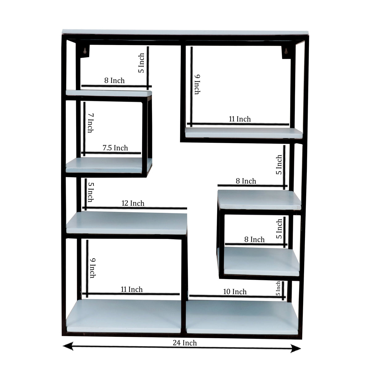 Bronte Square Wall Shelf — view 10