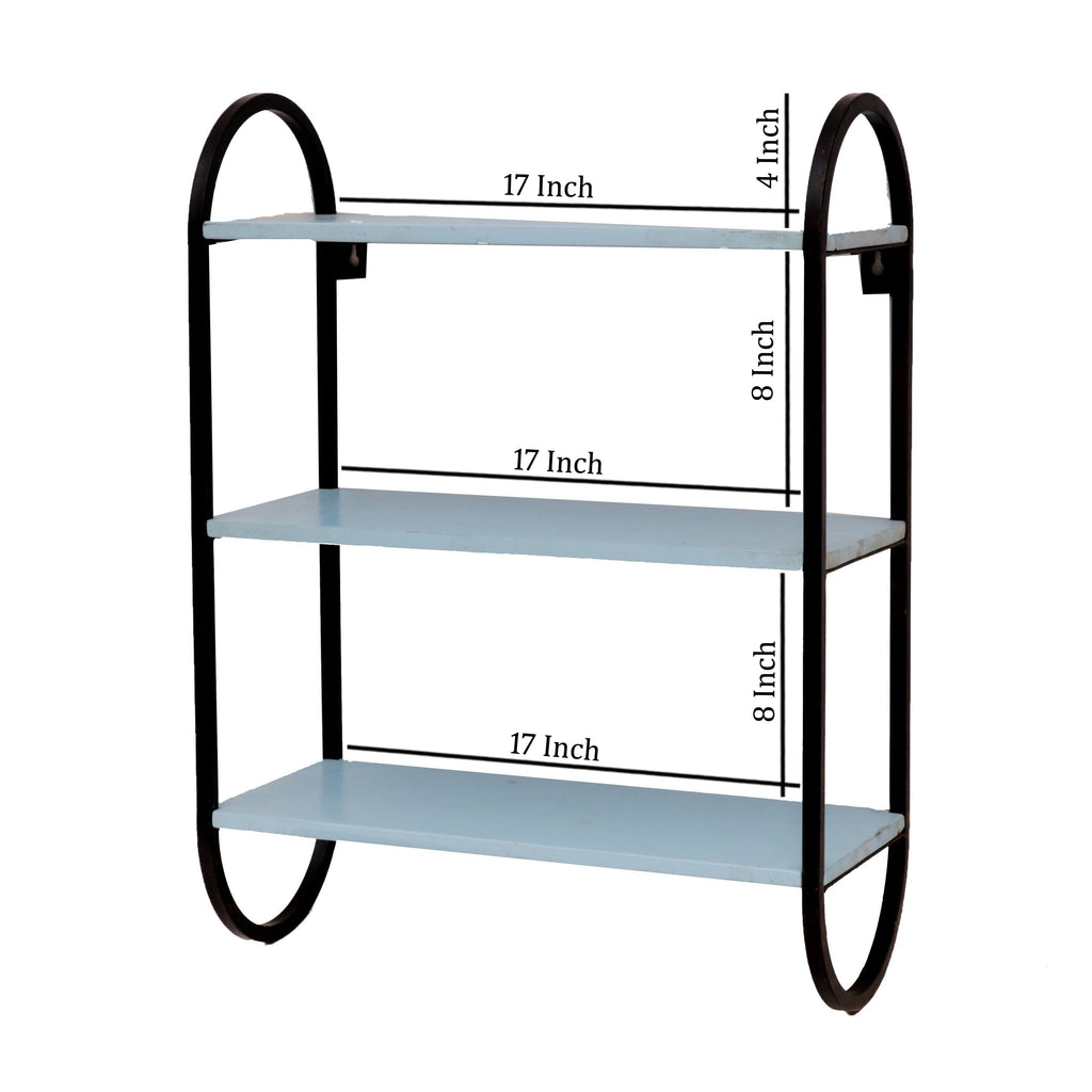 Azura Oval Wall Shelf — view 6