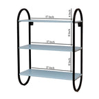 Azura Oval Wall Shelf — view 6