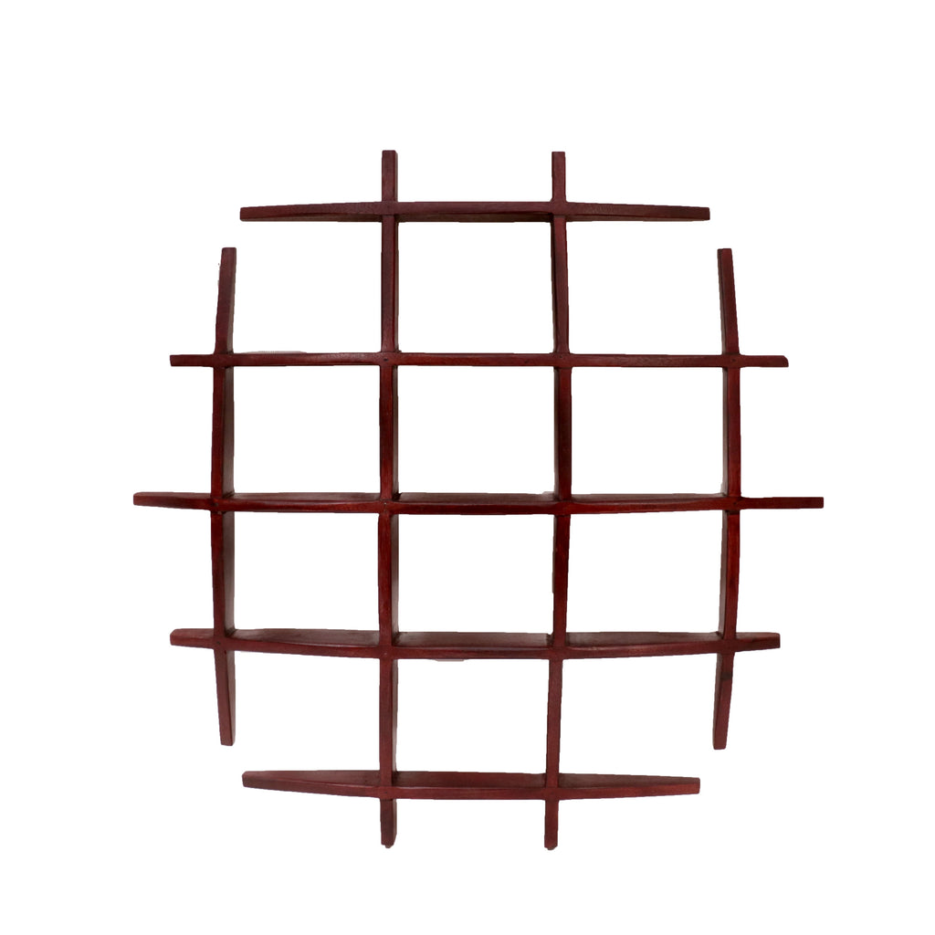Aurora Solid Wood Wall Shelf — view 6