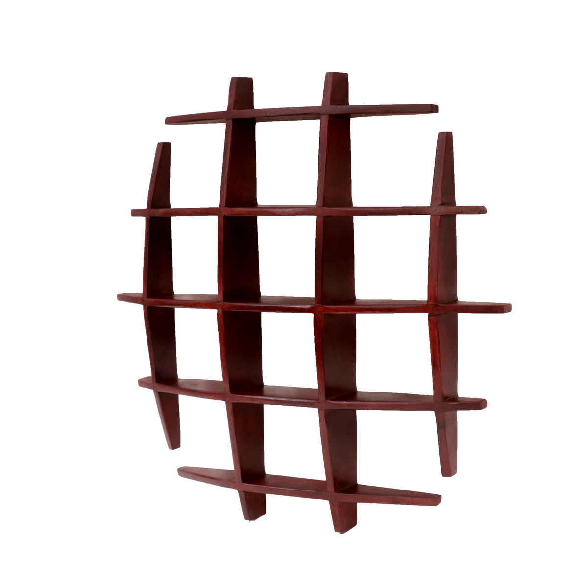 Aurora Solid Wood Wall Shelf — view 5