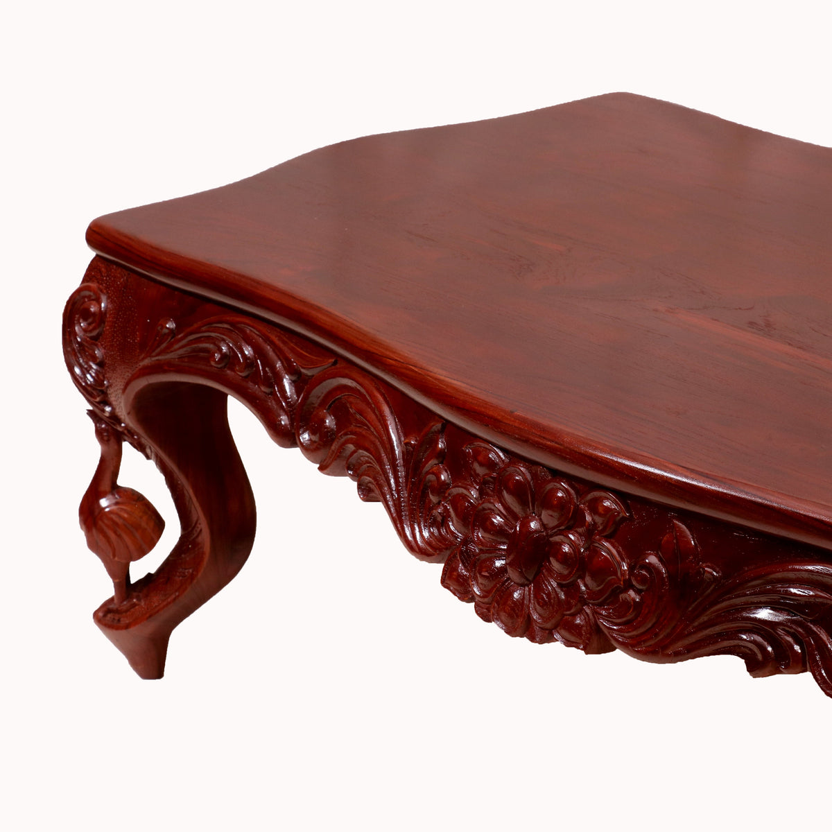Seren Solid Wood Coffee Table — view 4