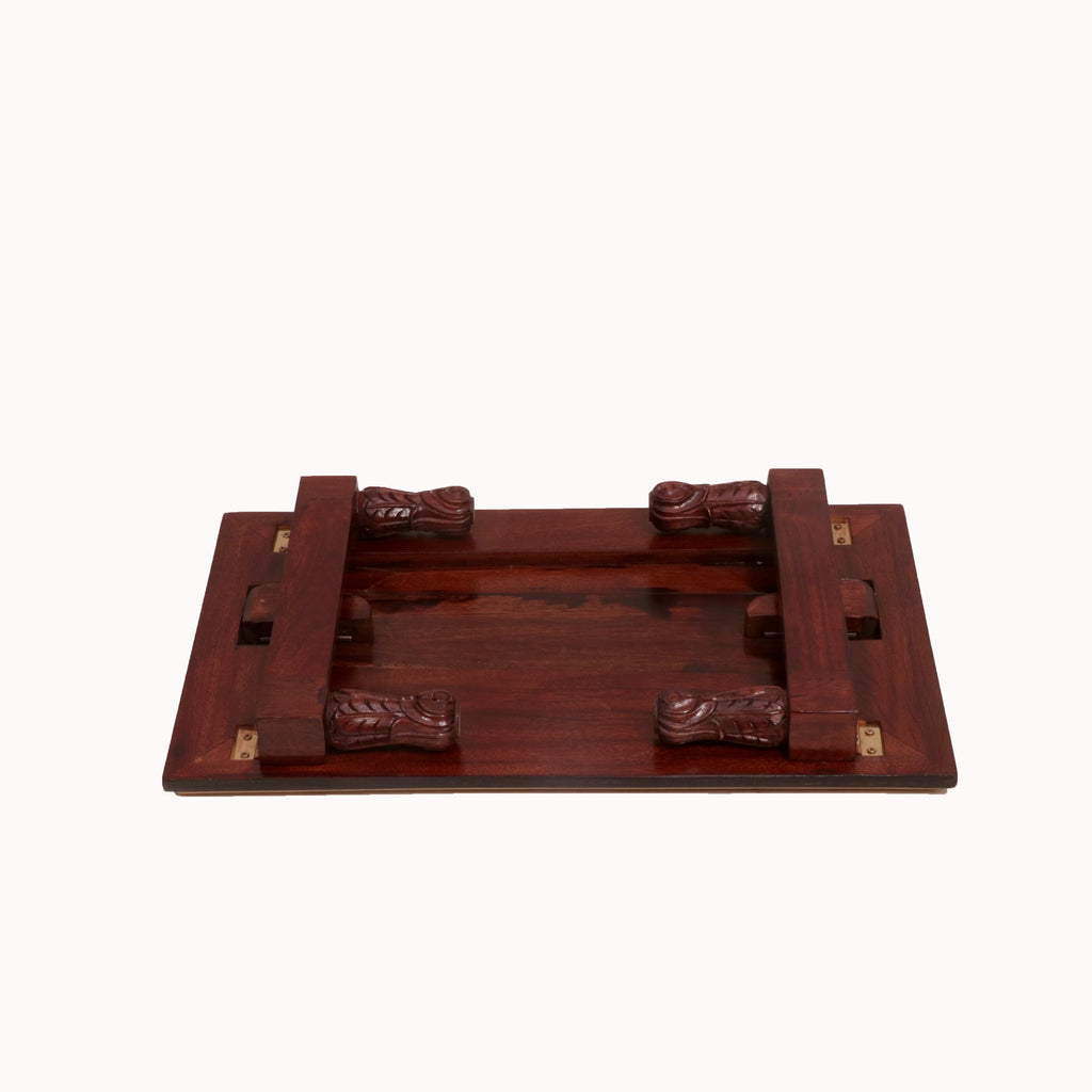 Liv Carved Gold Bajot Table — view 6