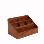 Rhys Solid Wood Inclined Desk Organizer - product image 4