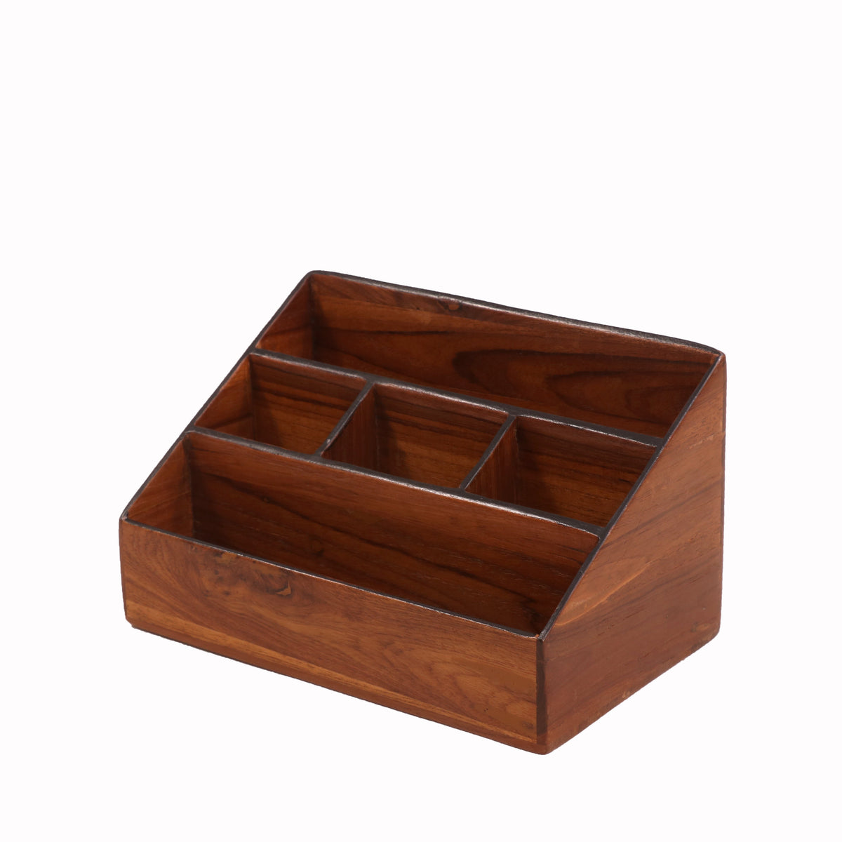 Rhys Solid Wood Inclined Desk Organizer - product image 2