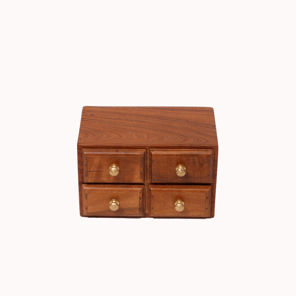 Fleur Solid Wood 4 Drawer Jewellery Chest - product image 5