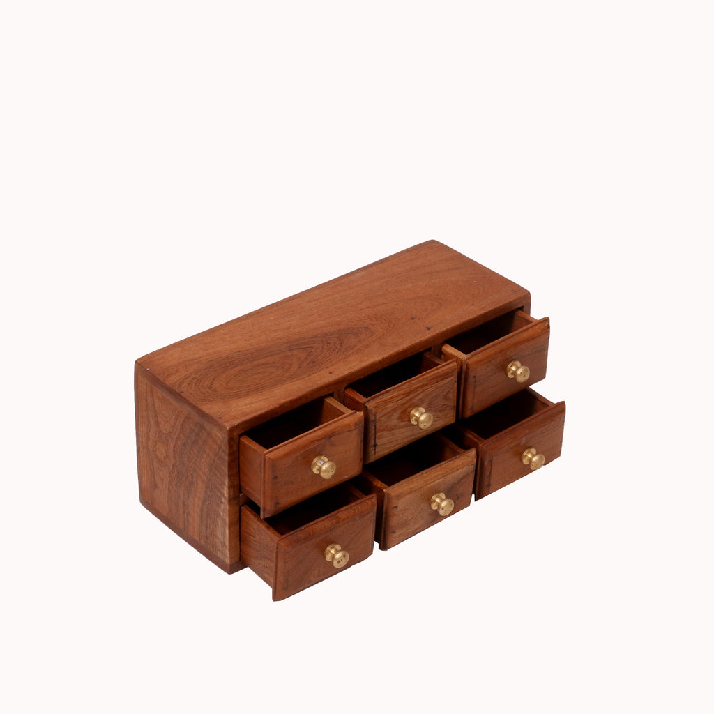 Lucia Solid Wood 6 Drawer Mini Chest - product image 2
