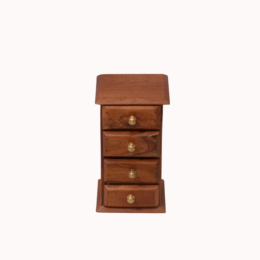 Gideon Solid Wood 4 Drawer Desk Chest - Natural - product image 4