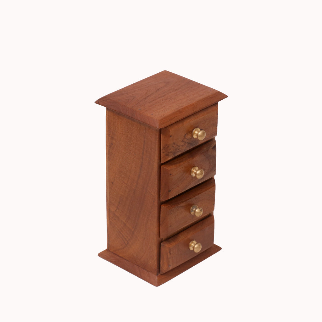 Gideon Solid Wood 4 Drawer Desk Chest - Natural - product image 5