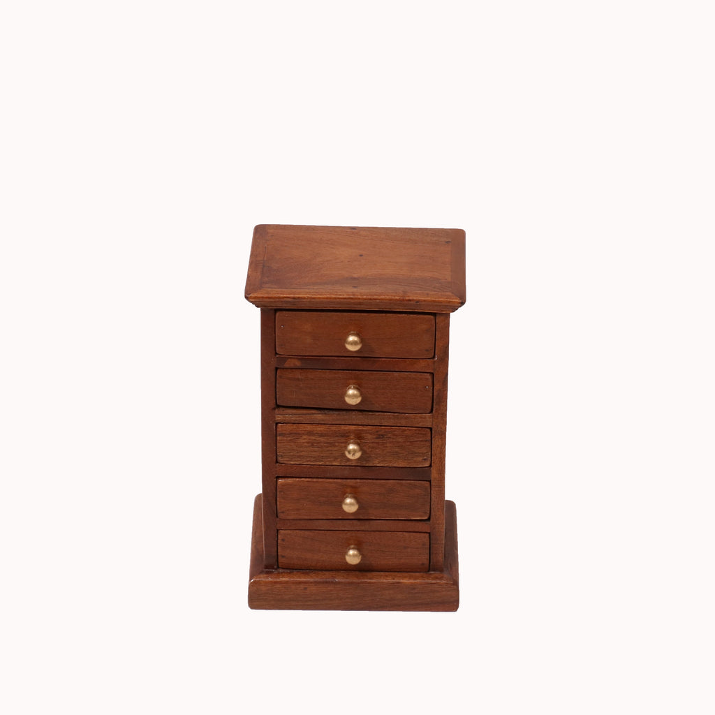 Fiora Solid Wood 5 Drawer Mini Bureau - Natural - product image 4