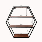 Astrid Solid Wood Wall Shelf — view 3
