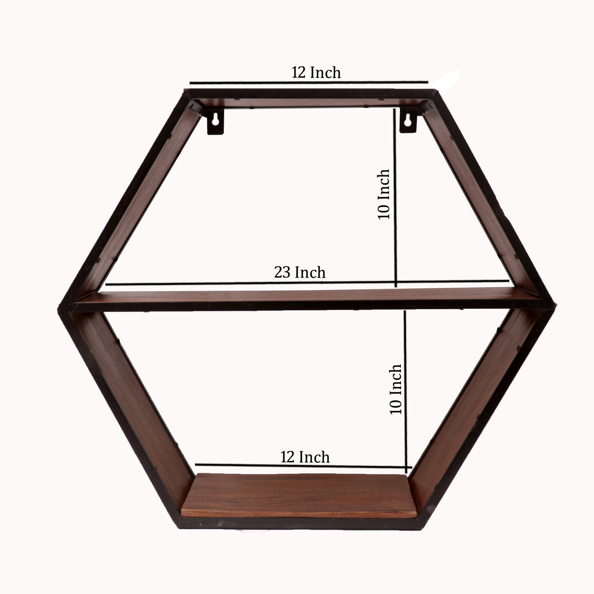 Aster Solid Wood Wall Shelf — view 2