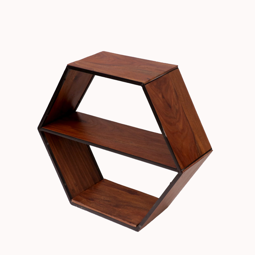 Aster Solid Wood Wall Shelf — view 3