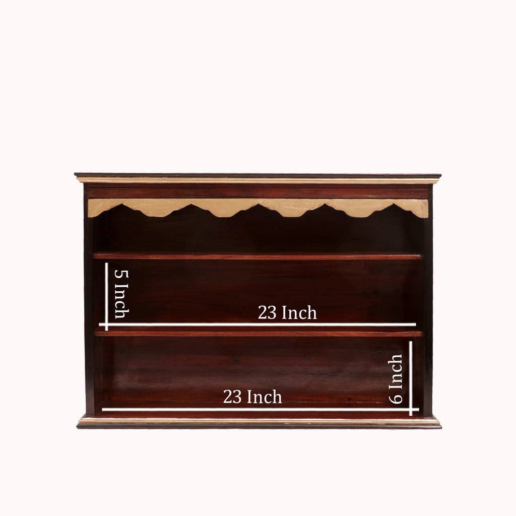 Anthea Rustic Wall Shelf — view 2