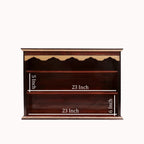 Anthea Rustic Wall Shelf — view 2