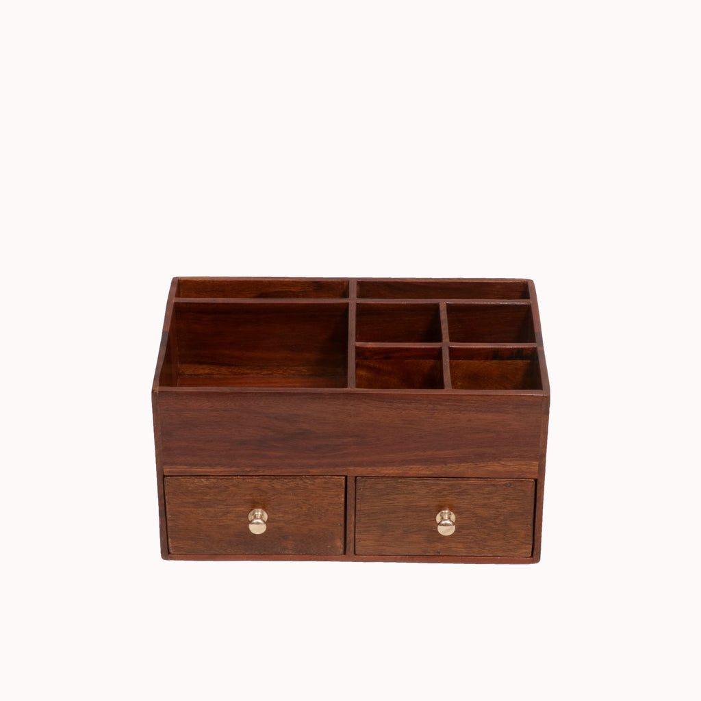 Emerson Solid Wood 2 Drawer Desk Organizer - product image 2