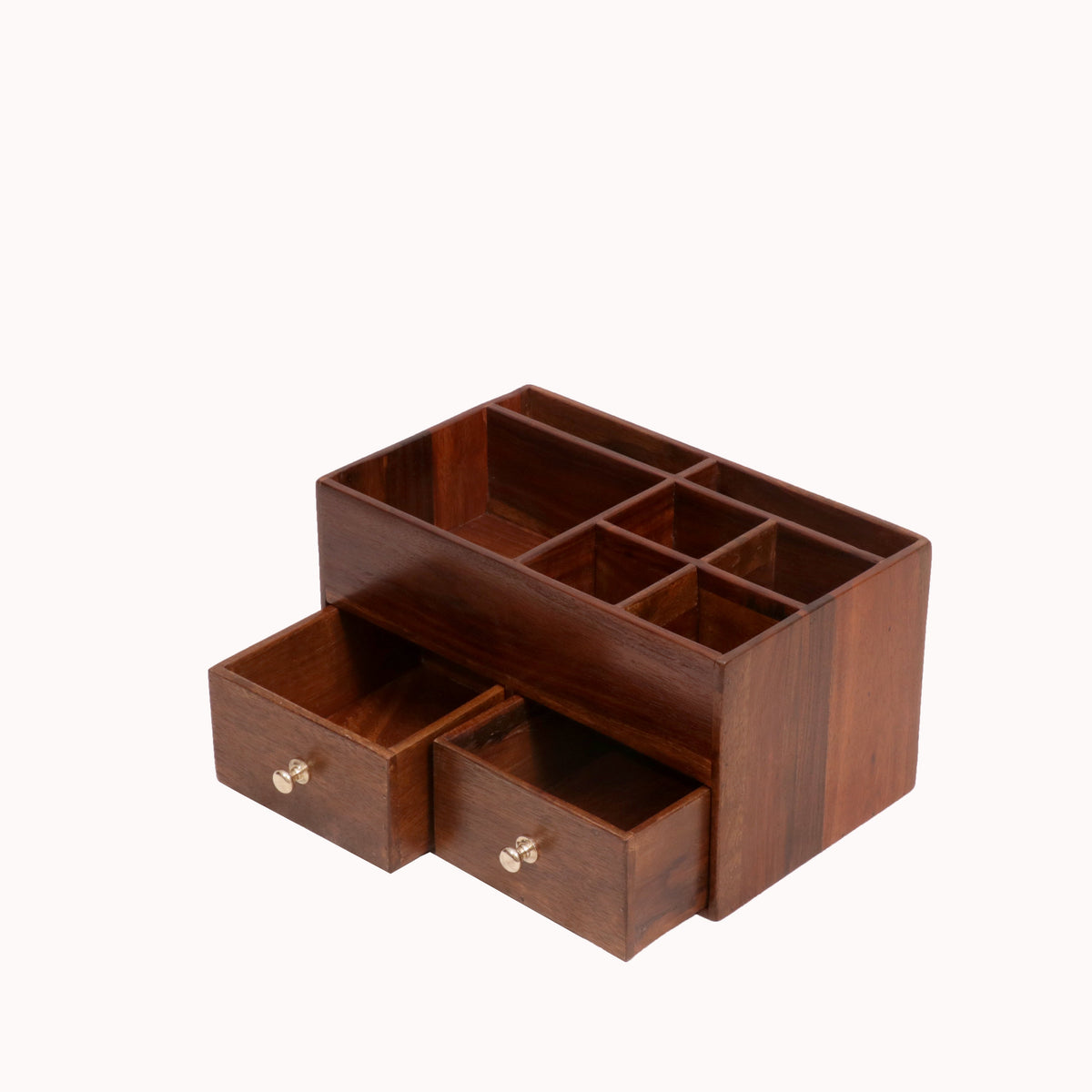 Emerson Solid Wood 2 Drawer Desk Organizer - product image 1