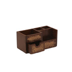 Soren Solid Wood Desktop Organizer - Dark - product image 1