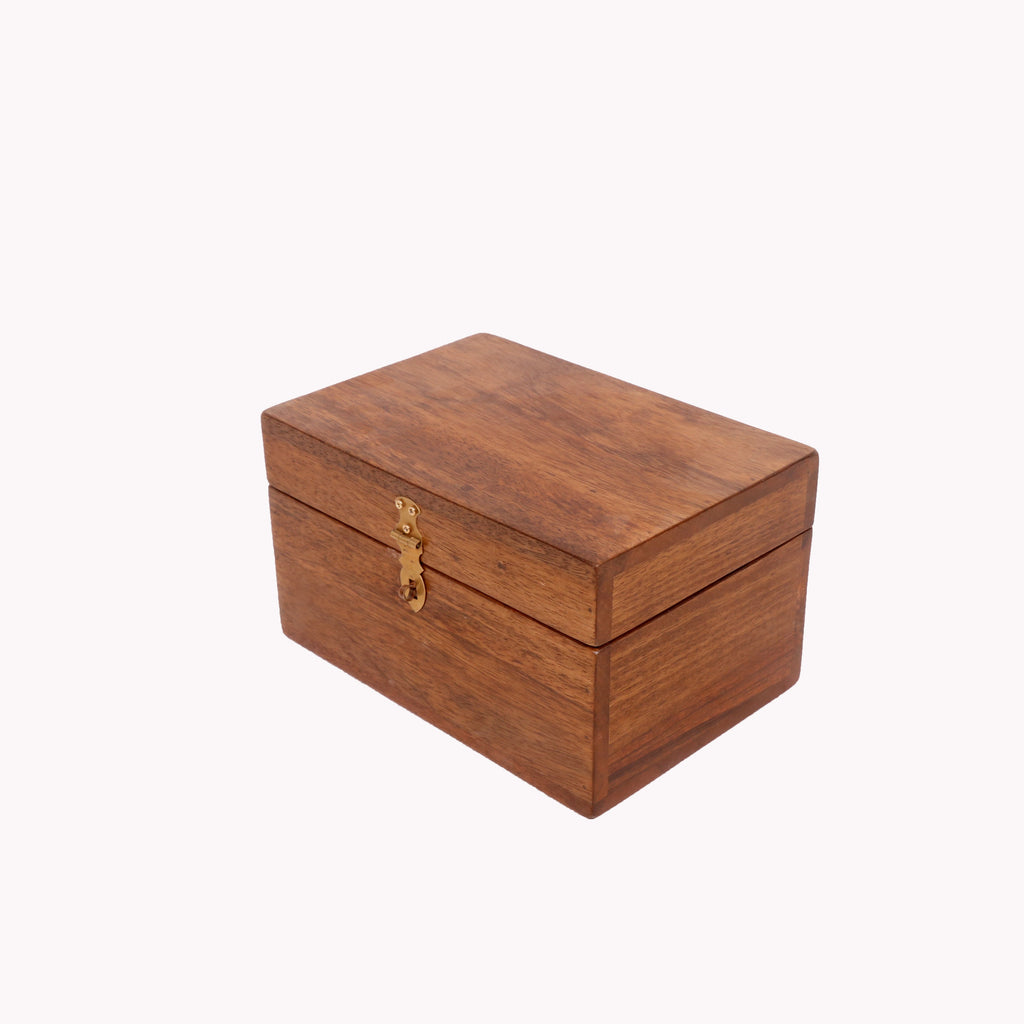 Nora Solid Wood Storage Box — view 2