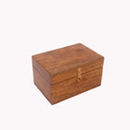 Nora Solid Wood Storage Box — view 3