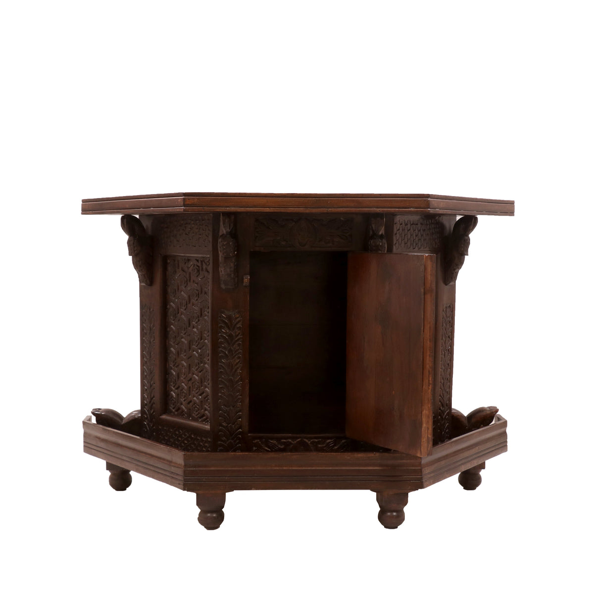 Viola Carved TV Unit — view 3