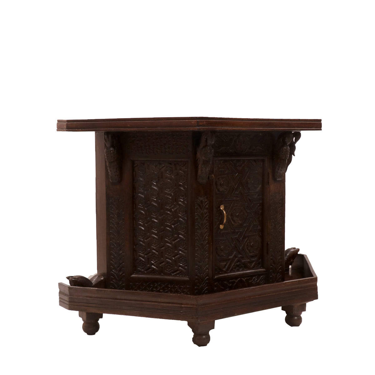Viola Carved TV Unit — view 5