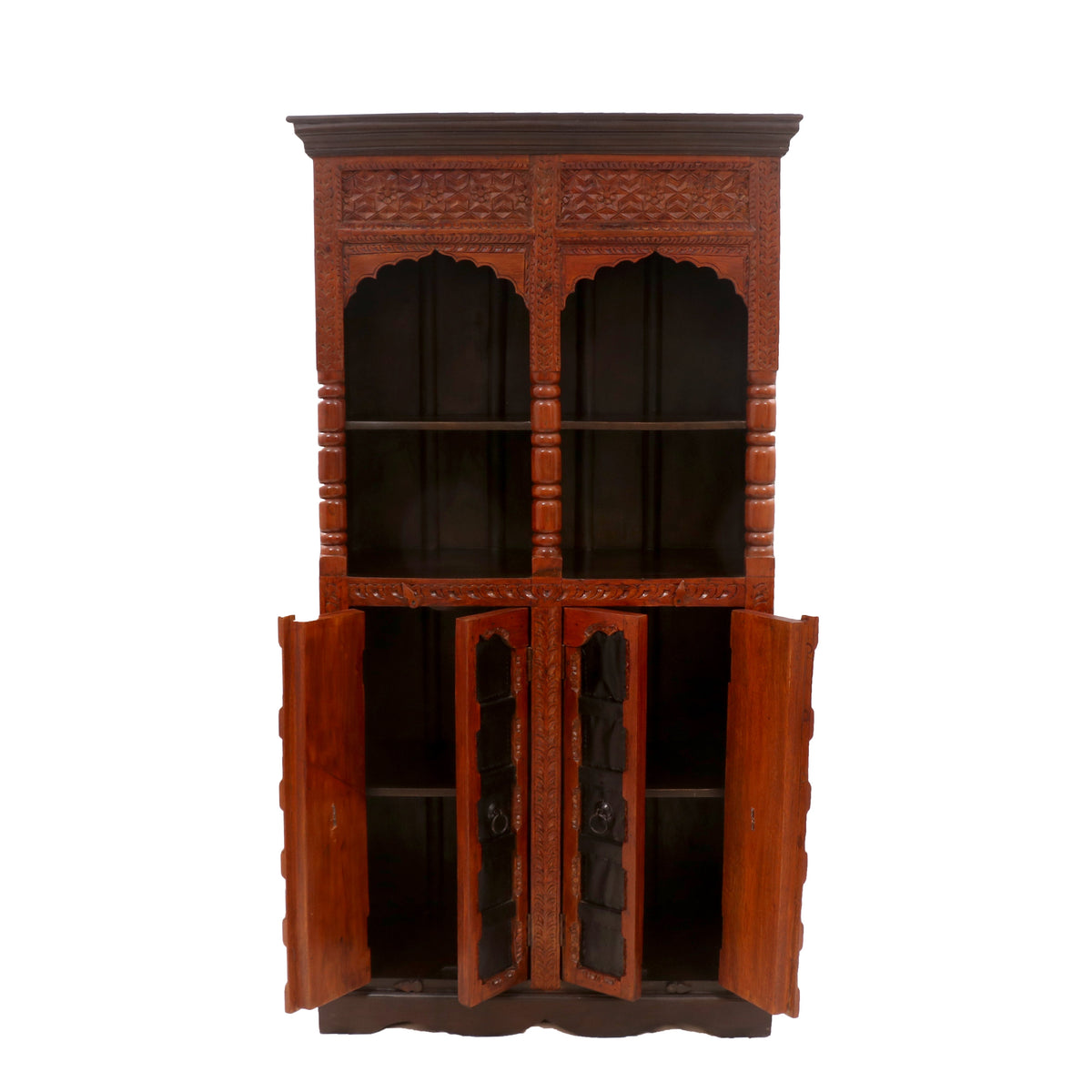 Wren Carved Storage Cabinet — view 4