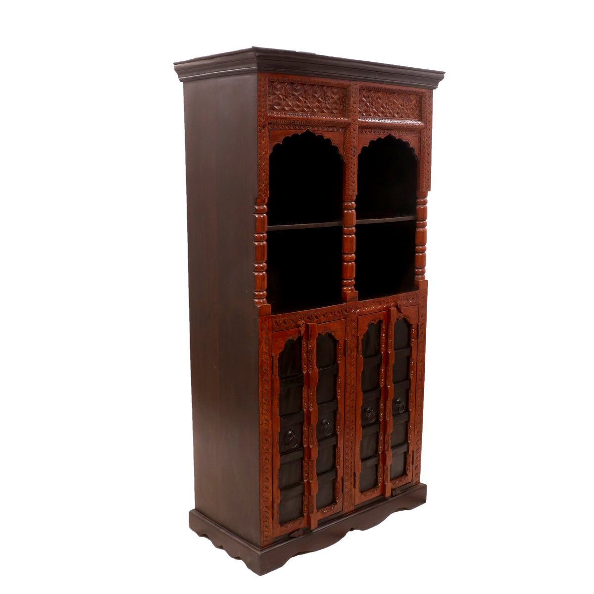 Wren Carved Storage Cabinet — view 3