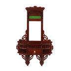 Ilana Carved Vintage Wall Mirror — view 3