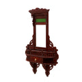 Ilana Carved Vintage Wall Mirror — view 1