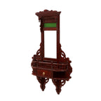 Ilana Carved Vintage Wall Mirror — view 1
