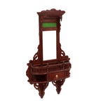 Ilana Carved Vintage Wall Mirror — view 2