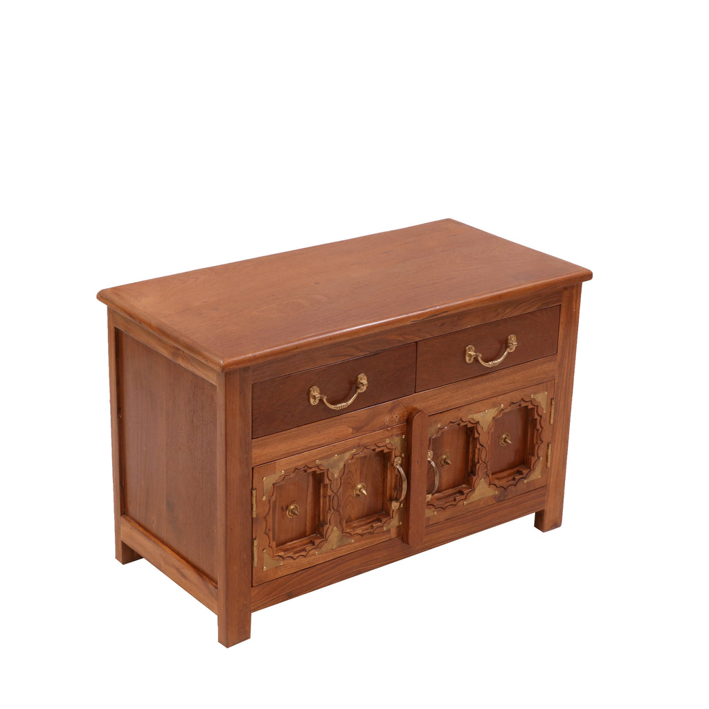 Opal Carved Storage Cabinet — view 4