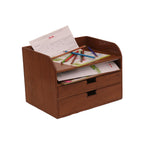 Alden Solid Wood Desk Organizer - Natural - product image 1